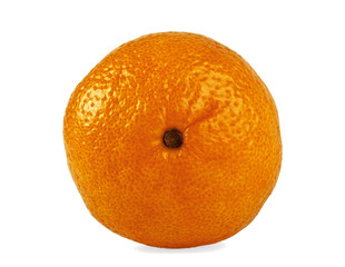 Mandarin isolated on white background