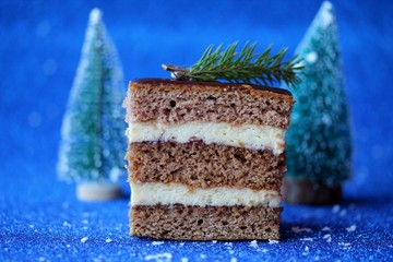 christmas  traditional  cake