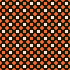 Abstract seamless pattern of large peas