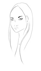 Figurino,  moda, corpo,  disegno, donna, ragazza,  camminare, moda 