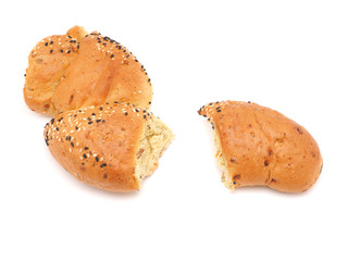 roll on a white background