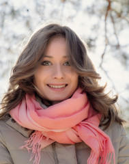Fototapeta premium portrait of a pretty girl