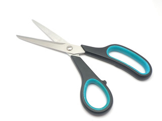 scissors on a white background