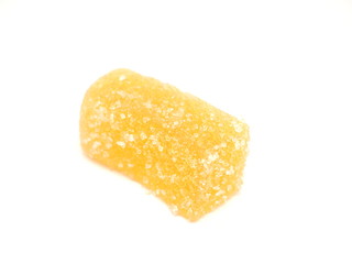 marmalade on a white background