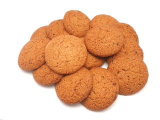 cookies on a white background