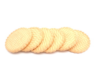 cookies on a white background