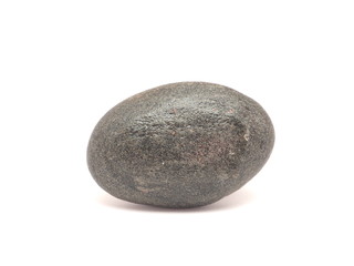 pebble on a white background