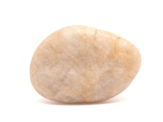 pebble on a white background