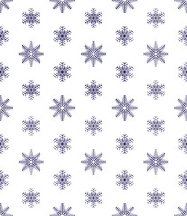 Vector modern seamless colorful geometry pattern snowflakes, color abstract geometric background, pillow multicolored print, retro texture, hipster fashion design