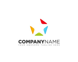 Fototapeta na wymiar company logo