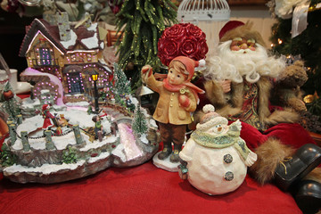 Christmas toys and decorations