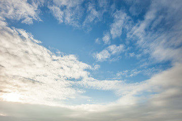 Fototapeta premium wide blue sky
