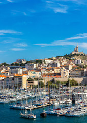 Naklejka premium Marsylia, Francja