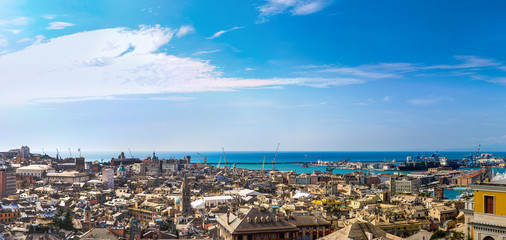 Port of Genoa in Italy