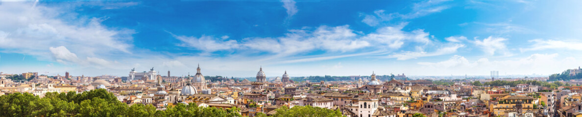 Fototapeta premium Panoramic view of Rome