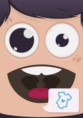 face & symbol