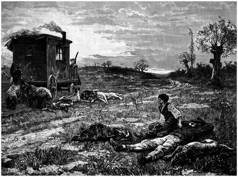 Poor Gypsy Circus - 19th century