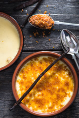 Ingredient for traditional creme brulee