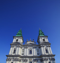 Fototapeta na wymiar Cathedral in Ternopil City