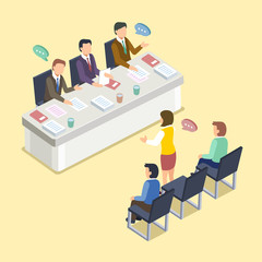 group interview concept