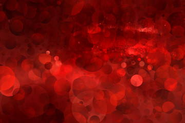 Abstract red tone bokeh background