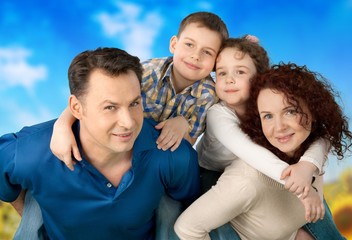 Fototapeta premium Rodzina.