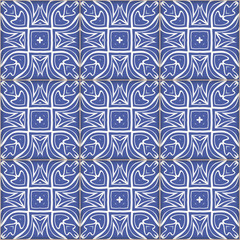 Seamless patchwork pattern, tiles, ornaments