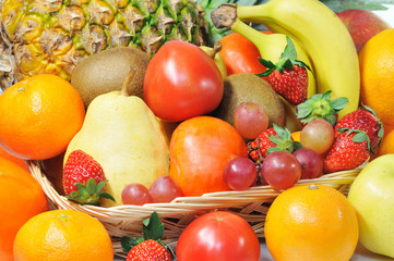 フルーツの盛り合わせ