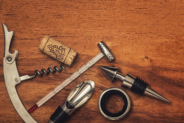 Different wine tools