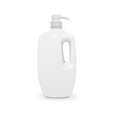 liquid soap and shower gel plastic bottle