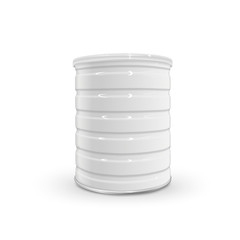 Obraz premium blank metal can