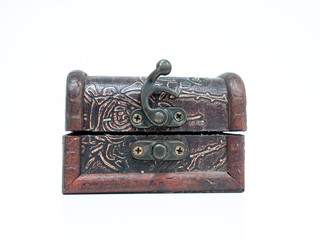 small leather box