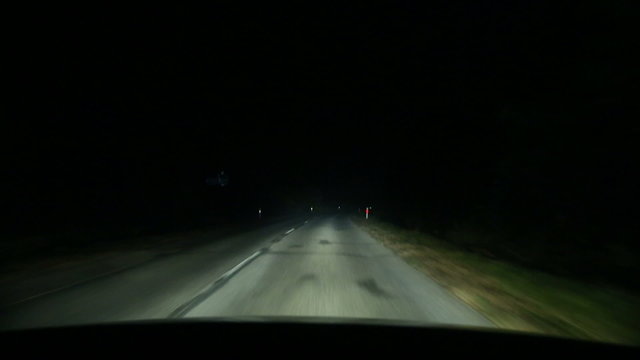 Driving at night