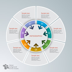 Infographic ( Business Concept ) 7 Split