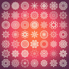 Vector round Mandala