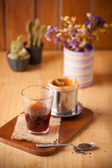 Thai tea wih vietnamese style