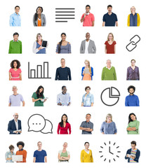 People Community Technology Connection Networking Concept