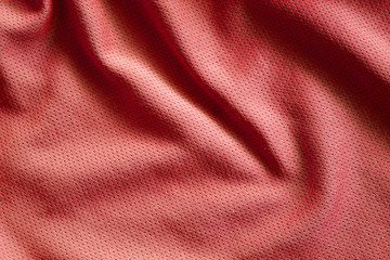 Sport clothing fabric texture background, top view of cloth text