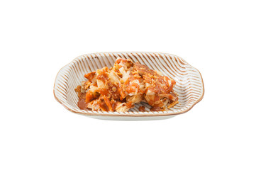 Roti with Thai tea sauce