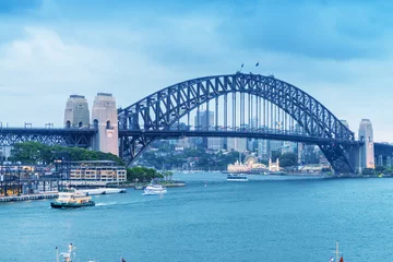 Cercles muraux Sydney Harbour Bridge Sydney Harbour Bridge, New South Wales, Australia