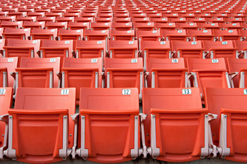 Fototapeta premium stadium seats