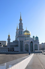 Fototapeta na wymiar Moscow Cathedral Mosque