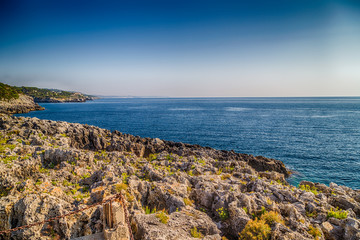 Fototapeta na wymiar Salento coast of the Ionian Sea