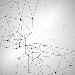 Molecular structure background