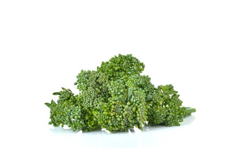 Fototapeta premium Fresh broccoli on white background
