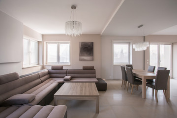 Comfortable corner sofa