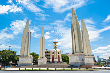 Democracy monument bangkok, Thailand