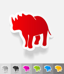 realistic design element. rhino