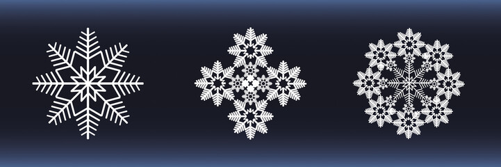 snowflake - obrazy, fototapety, plakaty