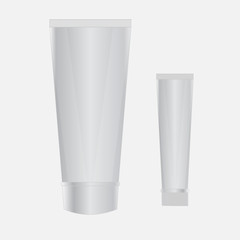 Упаковка для крема, зубной пасты или другого сырья.